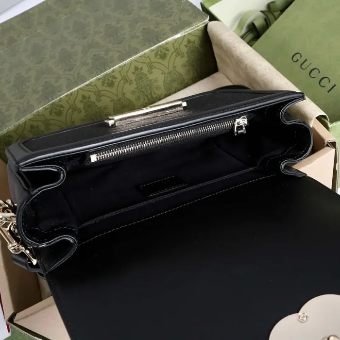 Gucci Women Go Small Shoulder Bag-Black 826761FAEKK1000