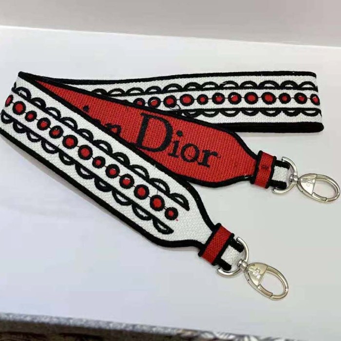 Dior Women Medium Lady D-lite Bag Latte Multicolor Cupidon Embroidery