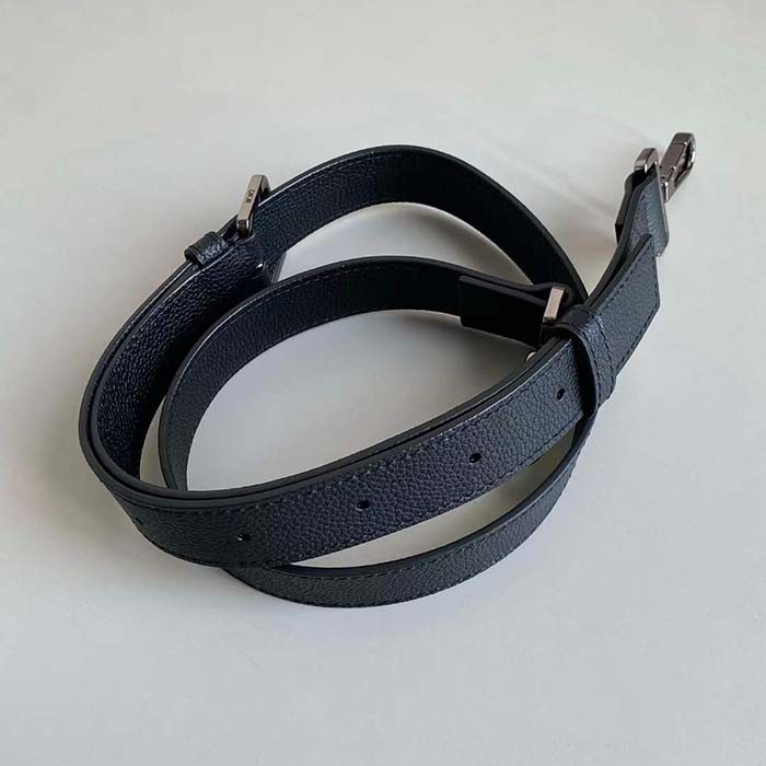 Dior Unisex CD East-West Tote Bag Black Maxi Dior Oblique Jacquard