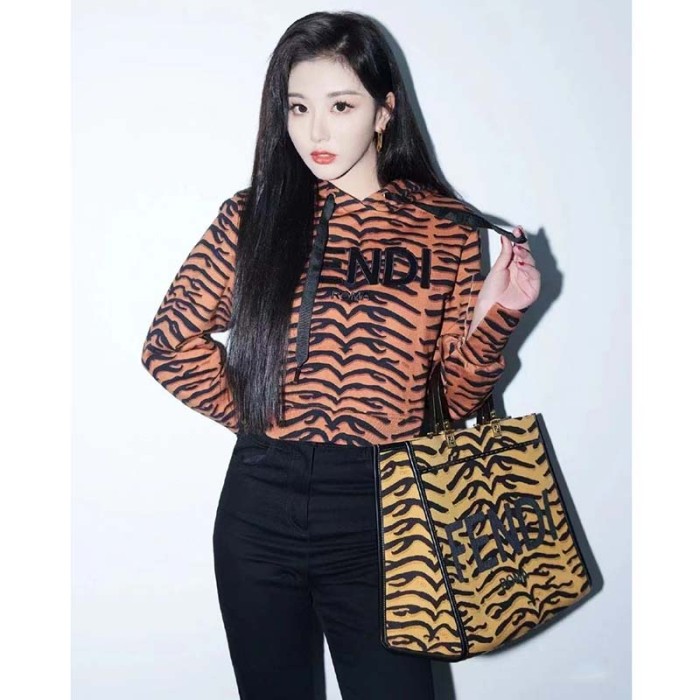 Fendi Unisex Fendi Sunshine Medium Shopper Bag Spring Festival Capsule Collection