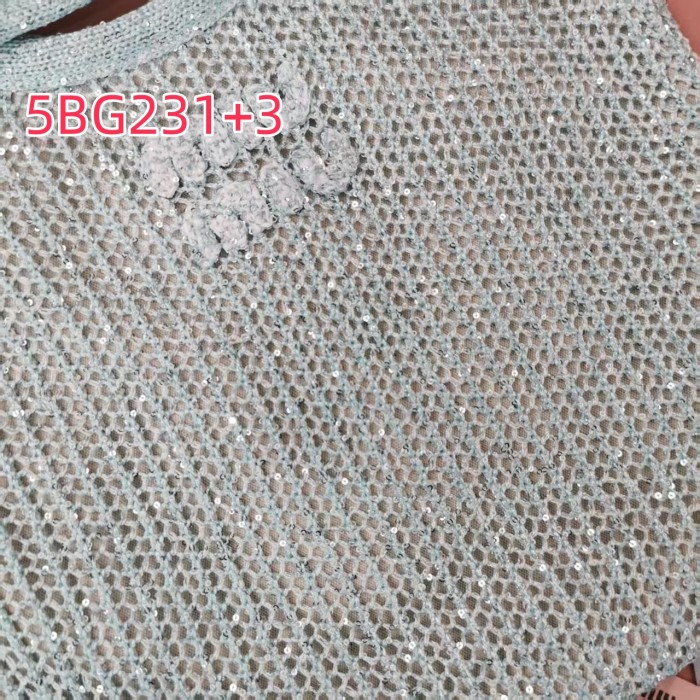 5BG231MiuMiu new sequined mesh IVY handbag