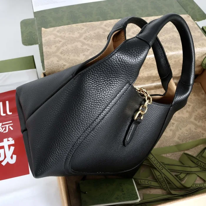 Gucci Women Softbit Medium Top Handle Bag-Black ‎837467