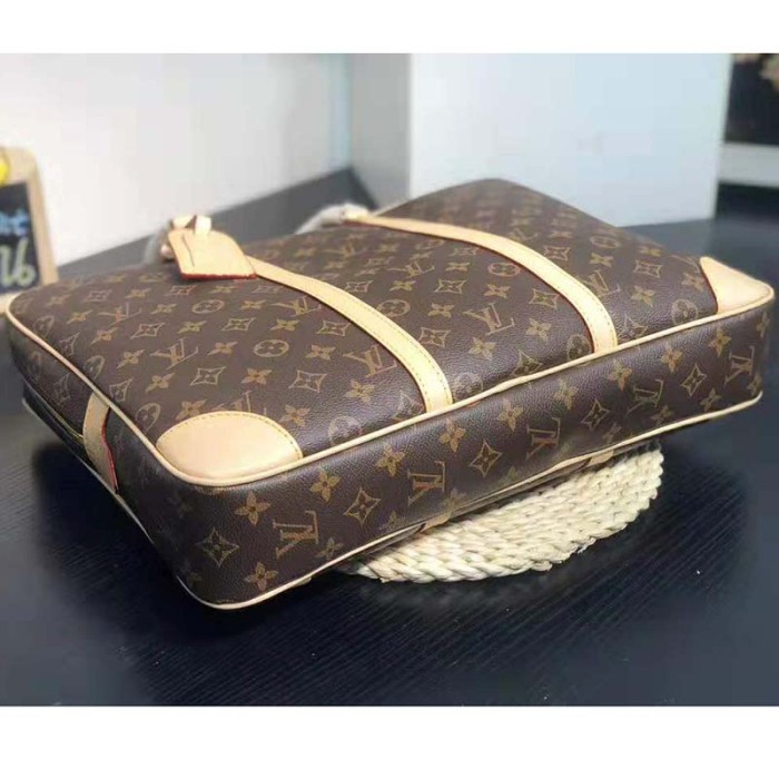 Louis Vuitton LV Men Porte-Documents Voyage in Monogram Canvas-Sandy