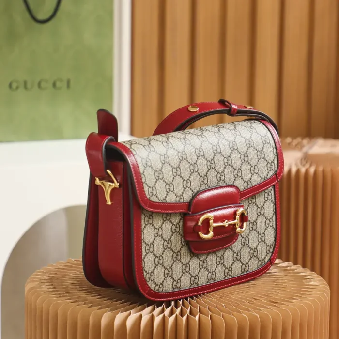 Gucci Women Horsebit 1955 Soft Mini Shoulder Bag 815205FAD6M8759
