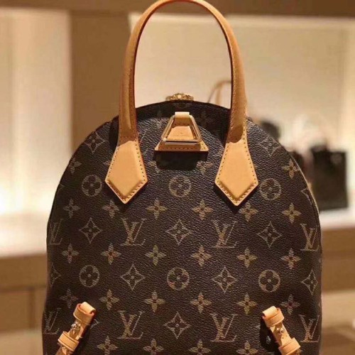 Louis Vuitton LV Unisex LV Moon Backpack in Monogram Canvas-Brown