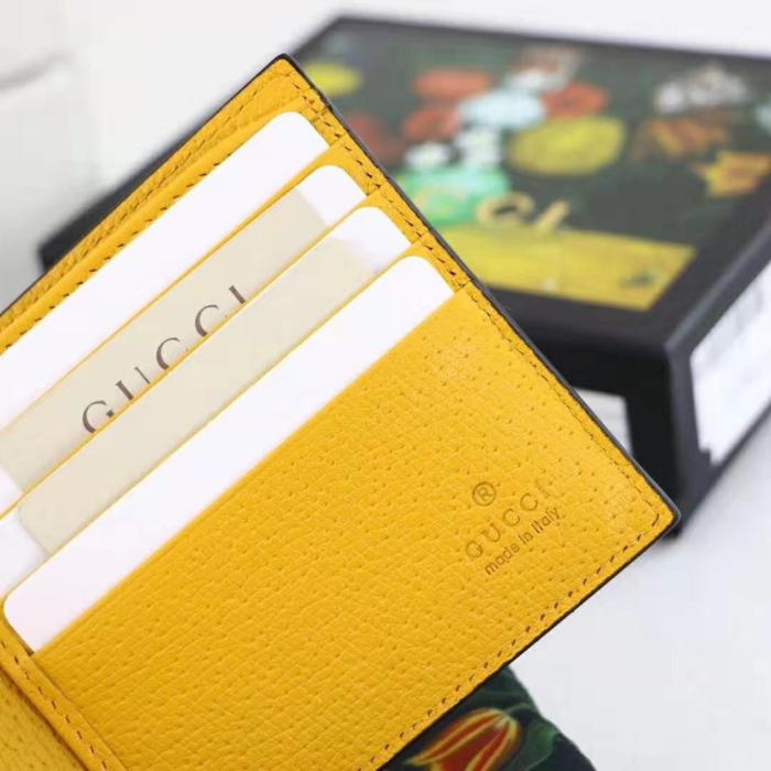 Gucci GG Unisex Neo Vintage GG Supreme Wallet in Beige/Ebony GG Supreme Canvas