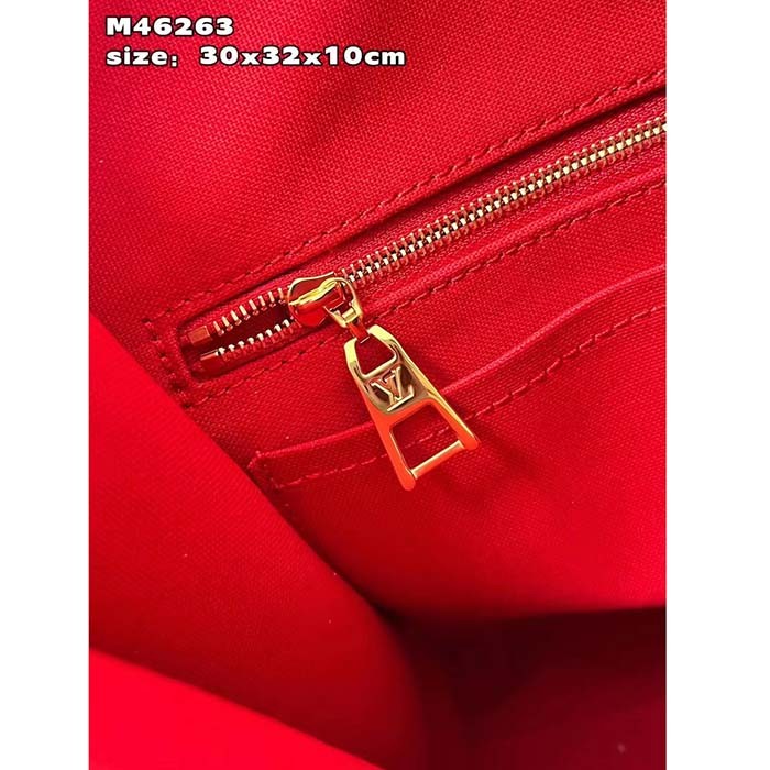 Louis Vuitton LV Unisex Sac Plat PM Monogram Coated Canvas Natural Cowhide Leather Textile Lining