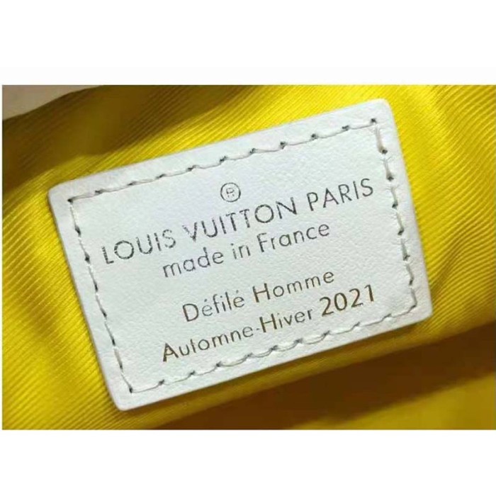 Louis Vuitton LV Unisex Keepall XS Bag Yellow Cowhide Leather