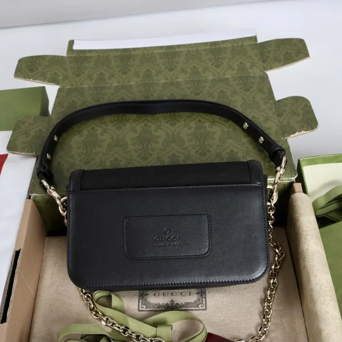 Gucci Women Go Small Shoulder Bag-Black 826761FAEKK1000