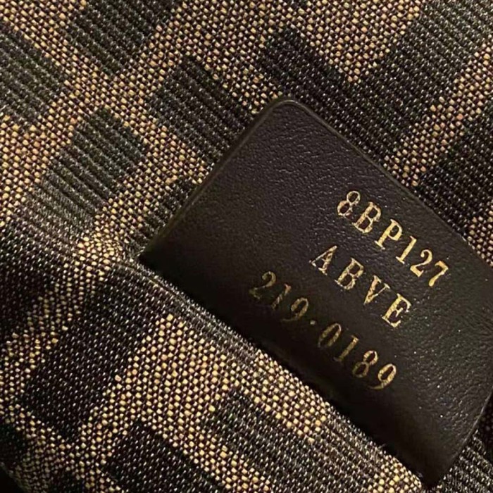 Fendi Women First Medium Nappa Leather Bag-Black