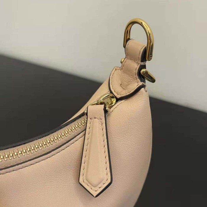 Fendi Women Nano Fendigraphy Pink Leather Charm