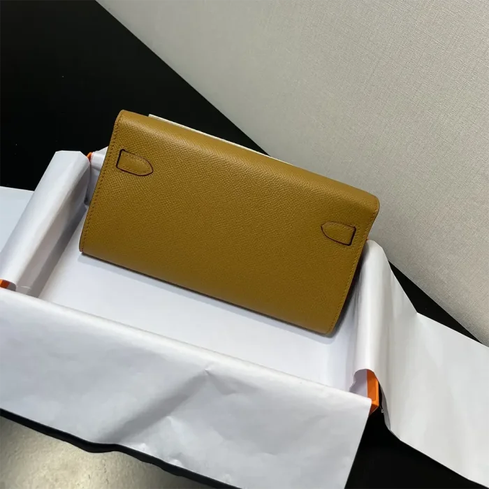 Hermes Women Kelly To Go in Epsom Leather-Gold