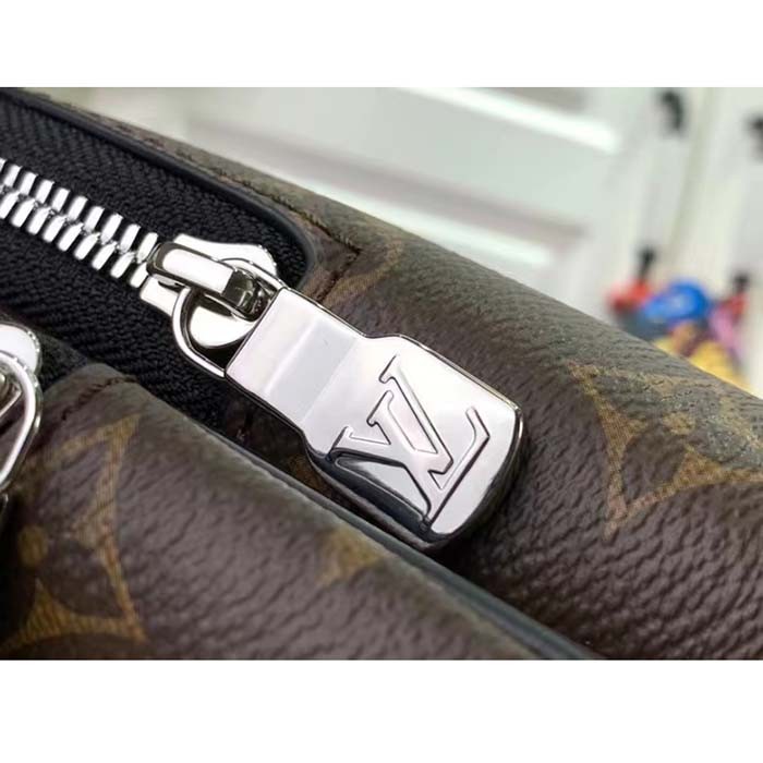 Louis Vuitton LV Unisex Avenue Sling Bag NM Monogram Macassar Coated Canvas M46327