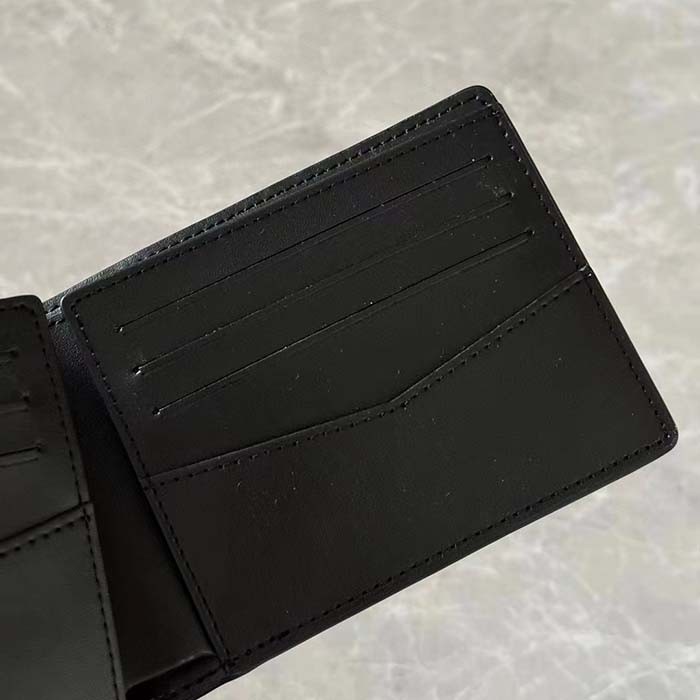 Louis Vuitton LV Unisex Slender Wallet Blue Moon Damier Rush Epi XL Leather Cowhide