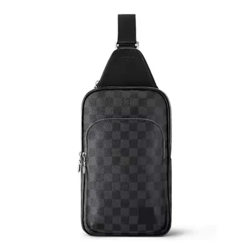 Louis Vuitton LV Men Avenue Slingbag with Damier Infini Leather