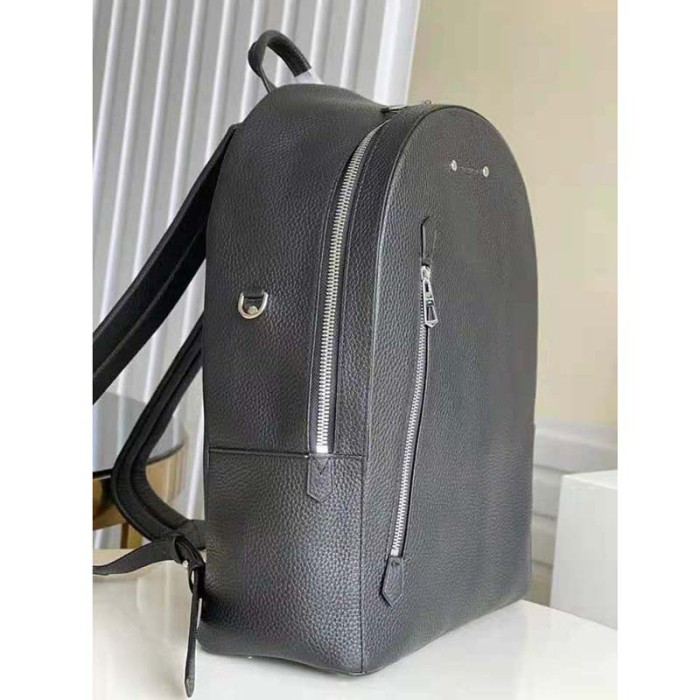 Louis Vuitton LV Unisex Armand Backpack Exterior Taurillon Cowhide Leather