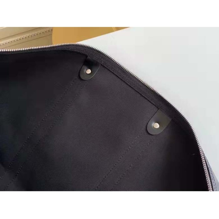 Louis Vuitton LV Unisex Keepall Bandoulière 55 Travel Bag Grey Damier Graphite Canvas