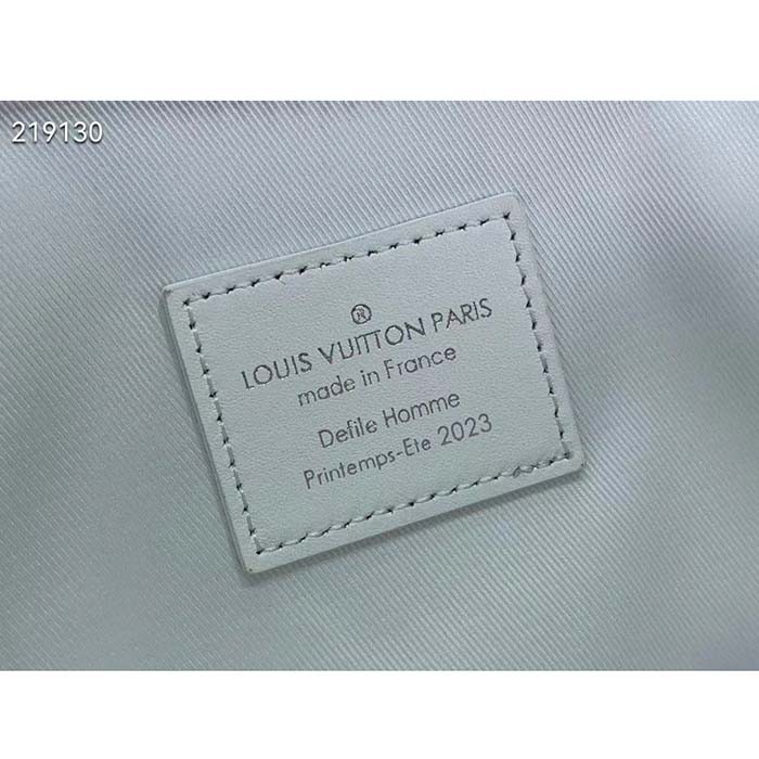 Louis Vuitton LV Unisex Handle Soft Trunk Optic White Calf Leather