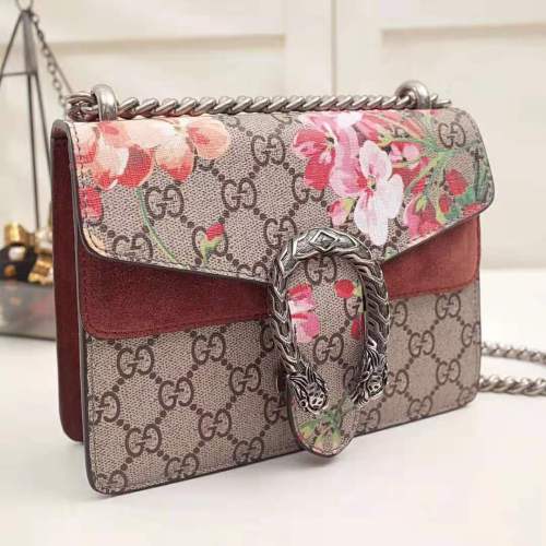 Gucci GG Women Dionysus GG Blooms Mini Bag