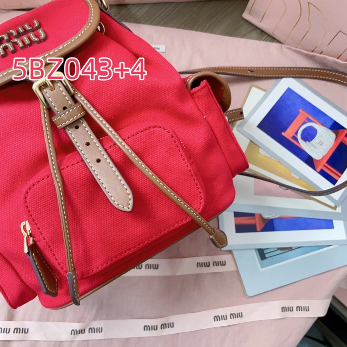 5BZ043 MIU new school style backpack
