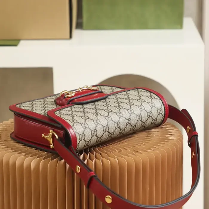 Gucci Women Horsebit 1955 Soft Mini Shoulder Bag 815205FAD6M8759