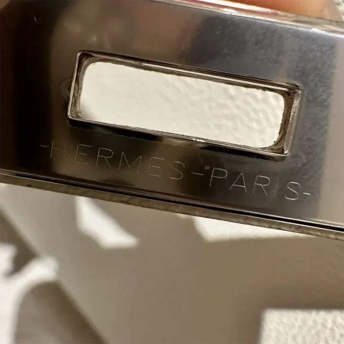 Hermes Birkin 30 Bag in Epsom Leather with Gold Hardware-White/Silver