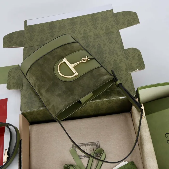 Gucci Women 73 Mini Bucket Bag-Green 833665CAAAV3706