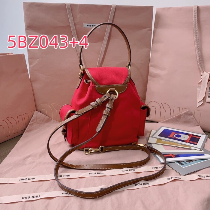 5BZ043 MIU new school style backpack