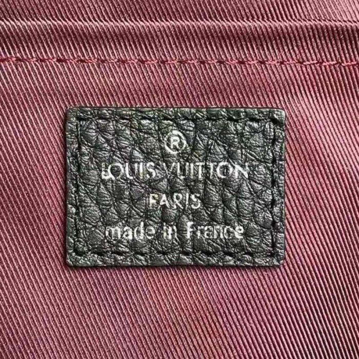 Louis Vuitton LV Unisex Armand Backpack Exterior Taurillon Cowhide Leather