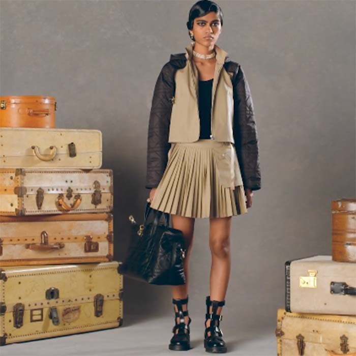 Dior Women CD Large Dior Toujours Bag Black Macrocannage Calfskin Reference M2820OSHJ_M900