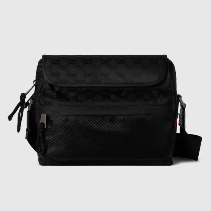 Gucci Men Gucci Nexus Medium Crossbody Bag-Black 816820FAD731047