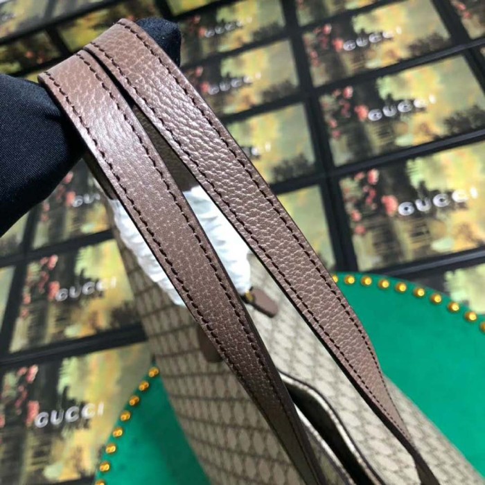 Gucci GG Women Ophidia GG Large Tote-Brown