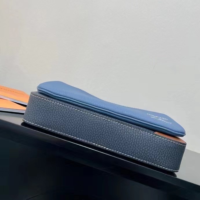 Louis Vuitton LV Unisex Trio Messenger Bag Blue Navy Cowhide Leather