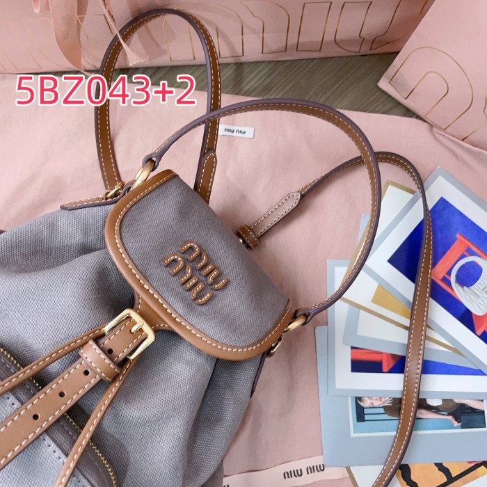 5BZ043 MIU new school style backpack