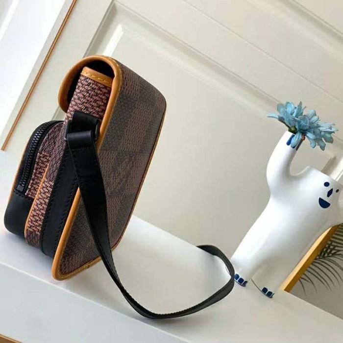 Louis Vuitton LV Unisex Nano Amazone Messenger Monogram Canvas-Brown