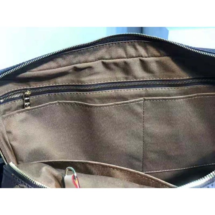 Louis Vuitton LV Men Porte-Documents Voyage in Monogram Canvas-Brown