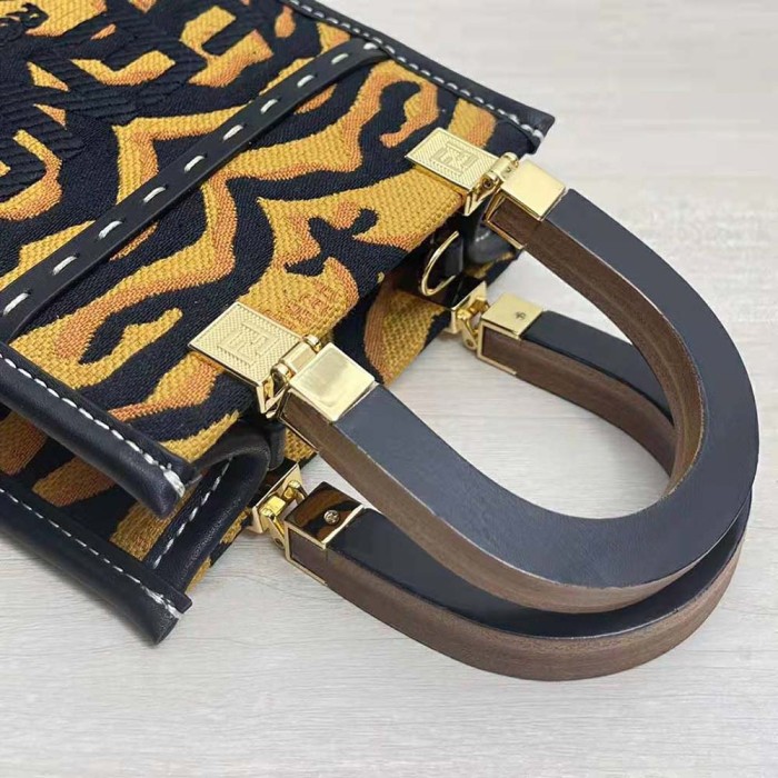 Fendi Women Mini Sunshine Shopper Mini-Bag From the Spring Festival Capsule Collection