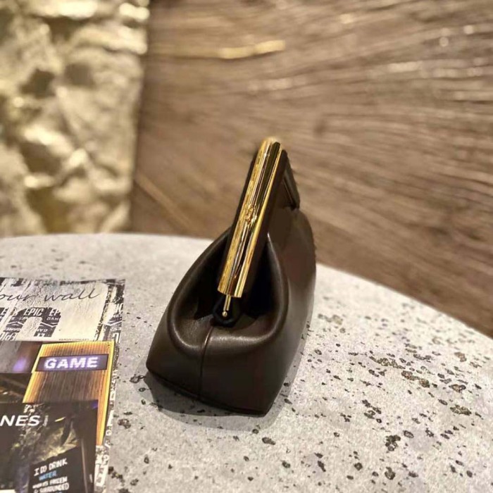 Fendi Women First Small Nappa Leather Bag-Maroon