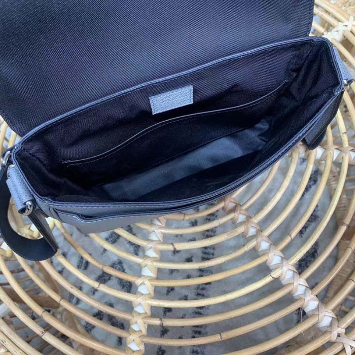 Louis Vuitton LV Men District PM Bag Glacier Taiga Cowhide Leather