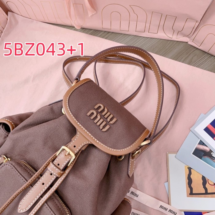 5BZ043 MIU new school style backpack