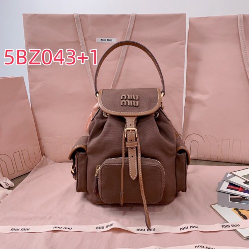 5BZ043 MIU new school style backpack
