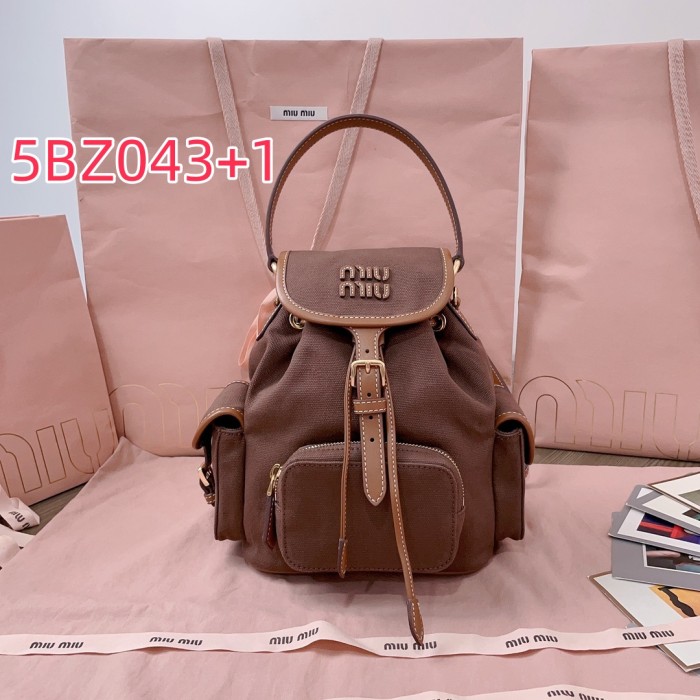 5BZ043 MIU new school style backpack