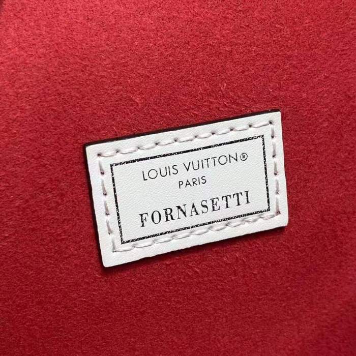 Louis Vuitton LV Unisex Pochette Metis Monogram Cameo Printed Canvas Cowhide Leather