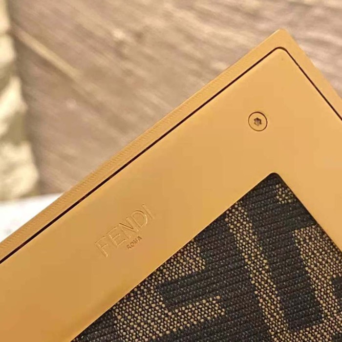 Fendi Women First Medium Nappa Leather Bag-Maroon