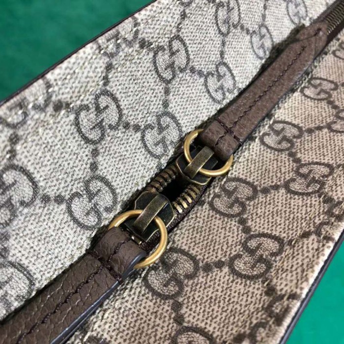 Gucci GG Women Ophidia GG Medium Tote-Brown