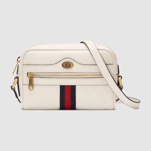 Gucci GG Women Ophidia Mini Bag Metal-Free Tanned Leather