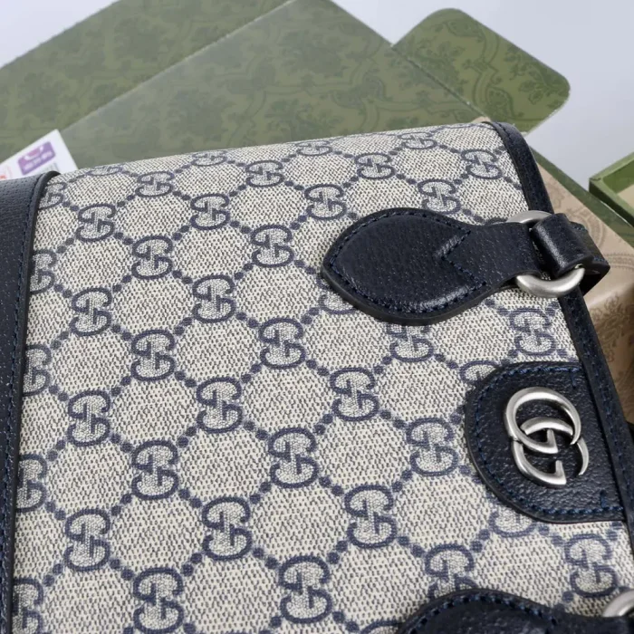 Gucci Women Ophidia Small Tote Bag-Navy 811716K9GSN4075