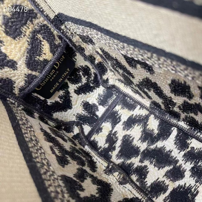 Dior Unisex CD Small Diorcamp Bag Beige Multicolor Mizza Embroidery