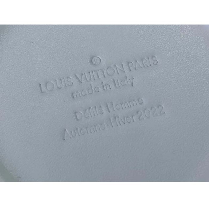 Louis Vuitton LV Unisex Paint Can Orange Coated Canvas Cowhide Leather