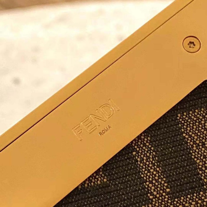 Fendi Women First Small Nappa Leather Bag-Maroon